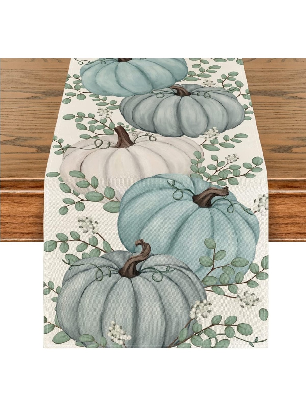 Fall Pumpkin Table Runner